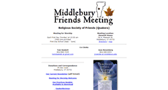 Desktop Screenshot of middleburyquakers.org